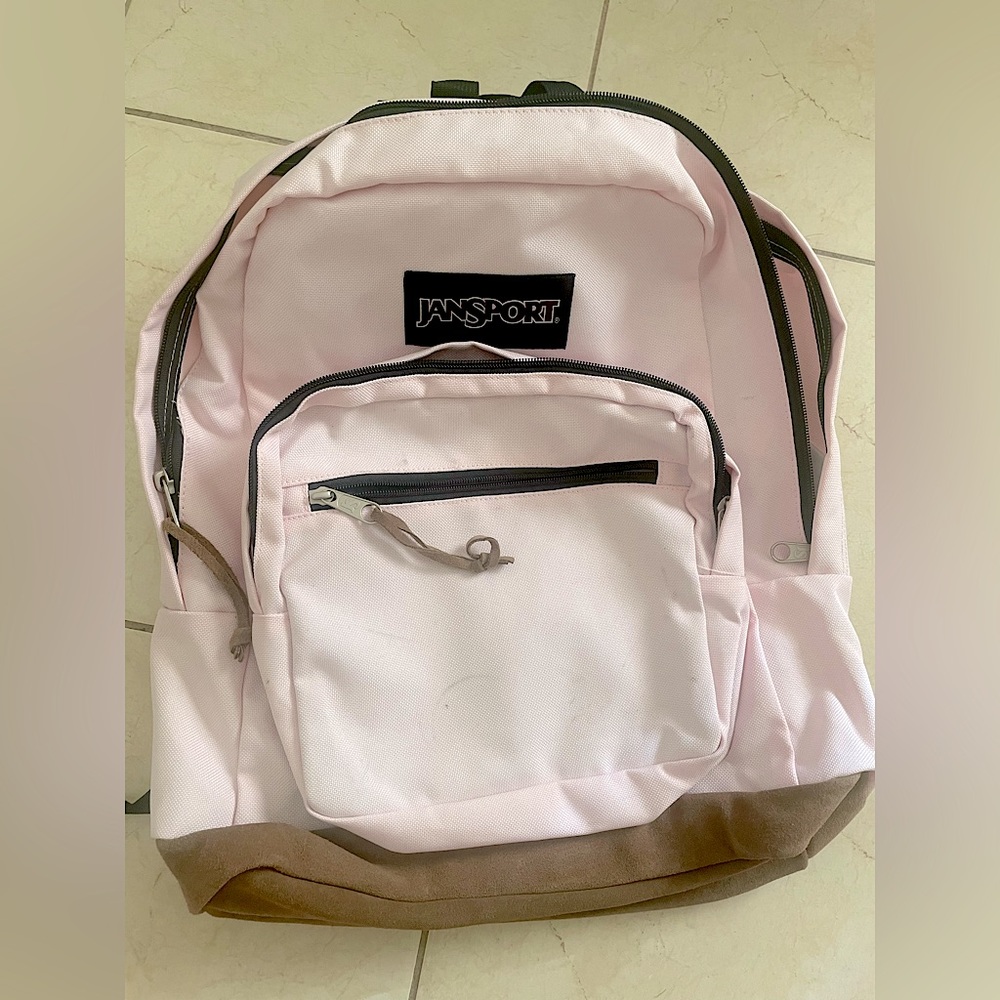 Pink Jansport Backpack